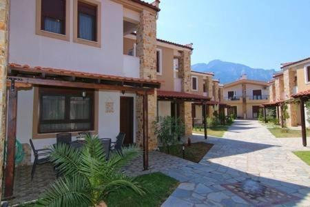 Golden Blue Villa Skala Potamia  Bagian luar foto